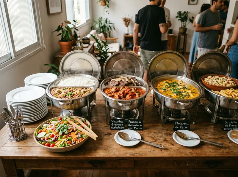 Buffet Personalizado completo com equipe em São Paulo