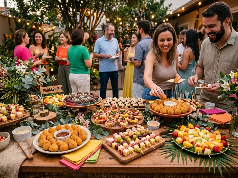 Eventos e celebrações em São Paulo com serviço de banquete